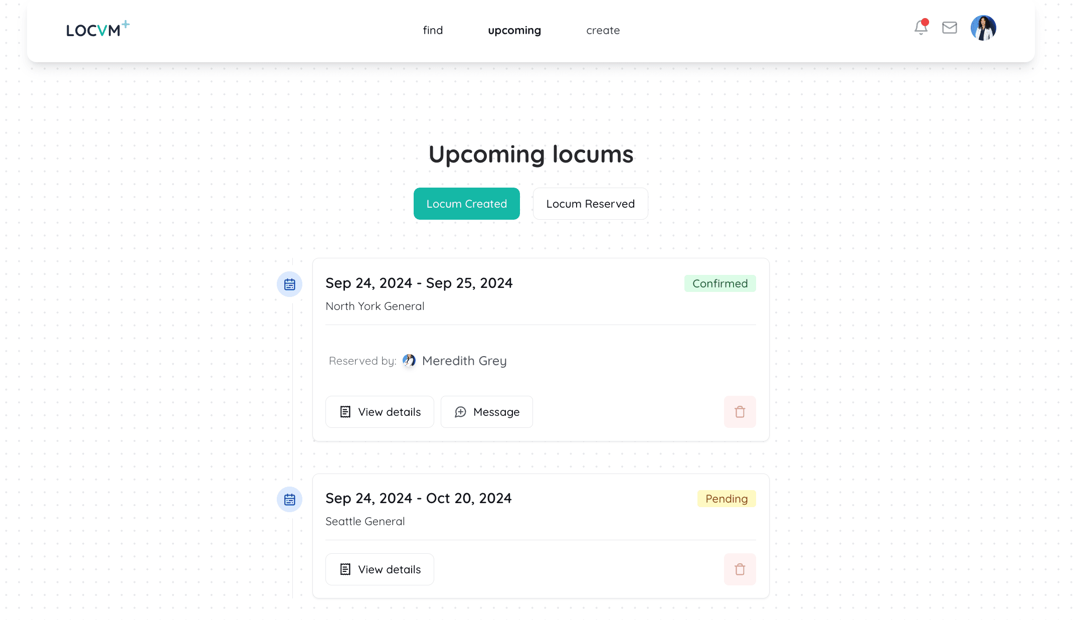 Platform screenshot